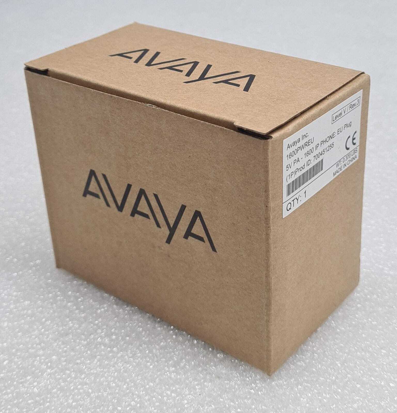 [LOT OF 11] AVAYA  Deskphone Value Edition 1600 Series 3 Prong V5 Power Adaper