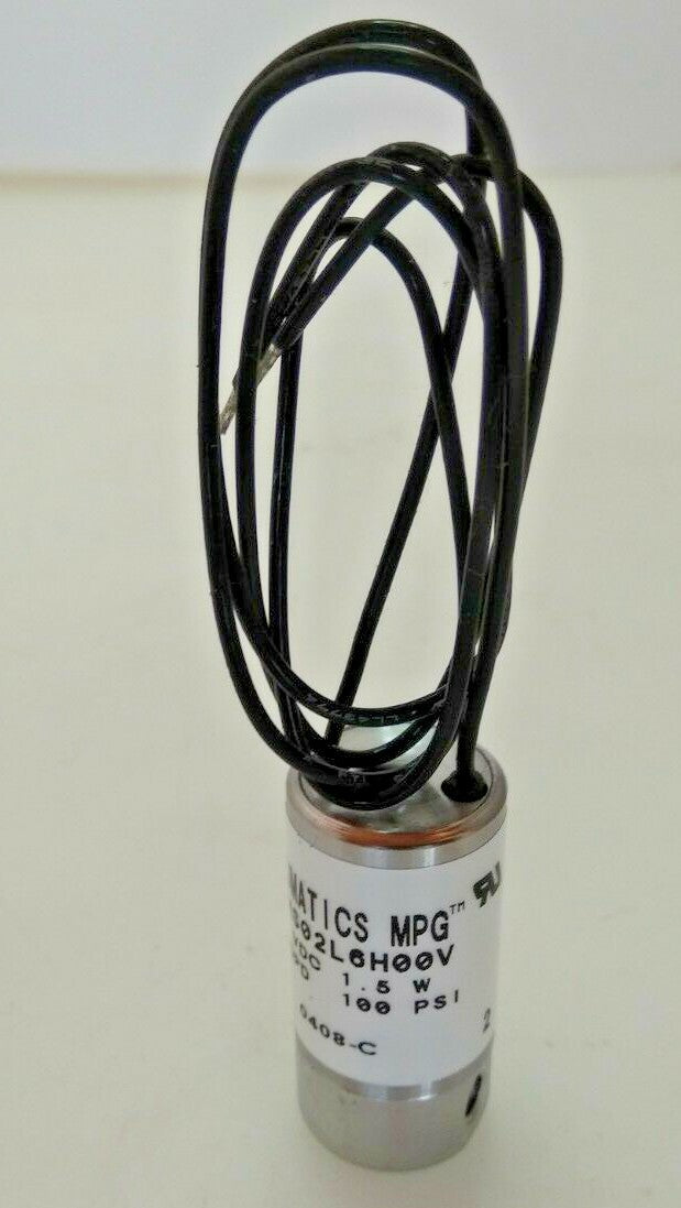 Numatics Mpg 2 Pos Valve W Solenoid Leads Hs02l6h00v Line Mounted 12 Vdc 100 Psi