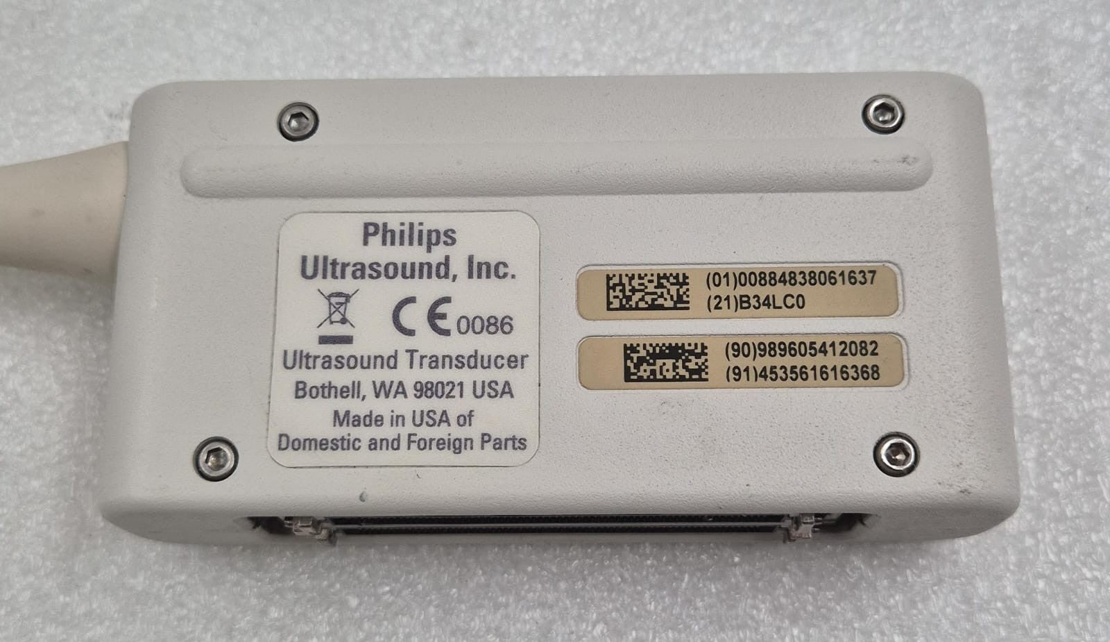 PHILIPS S5-1 453561616368 PureWave ULTRASOUND Transducer Probe Only **AS IS**