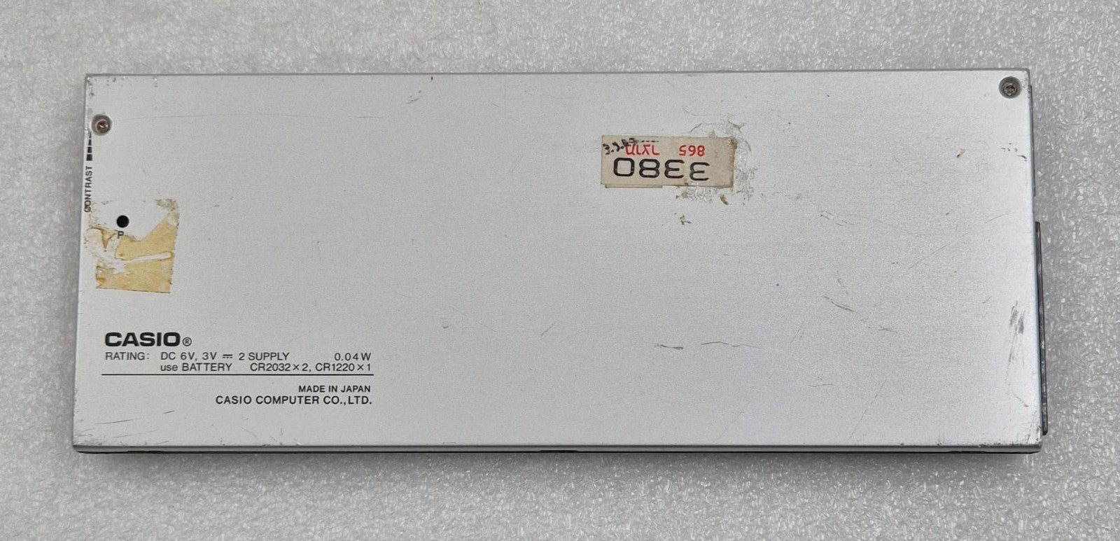 CASIO FX-850P Programmable Personal Computer Scientific Library 116 **AS-IS**