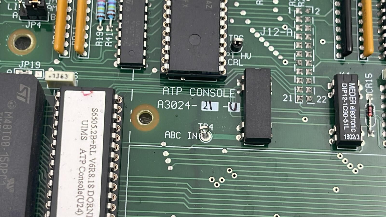 ATP Console Board A3024-21 Control Board PCB 3024-24 **AS IS