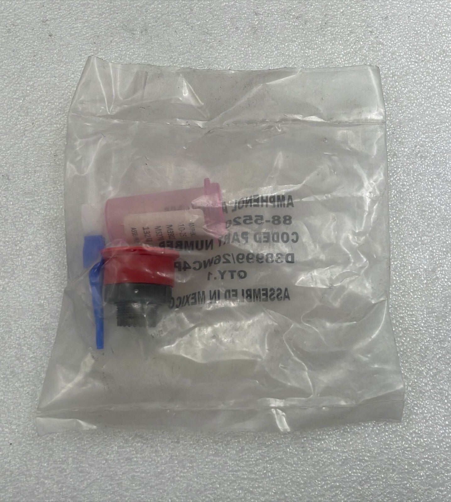 [LOT 7 PCS] Amphenol D38999/26WC4PN Circular MIL Spec Connector