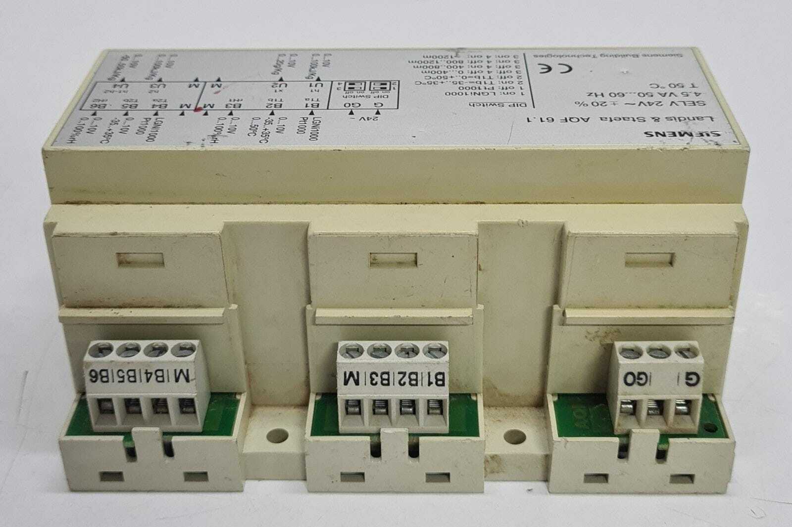 Siemens Landis & Staefa AQF 61.1 Industrial Module Switch