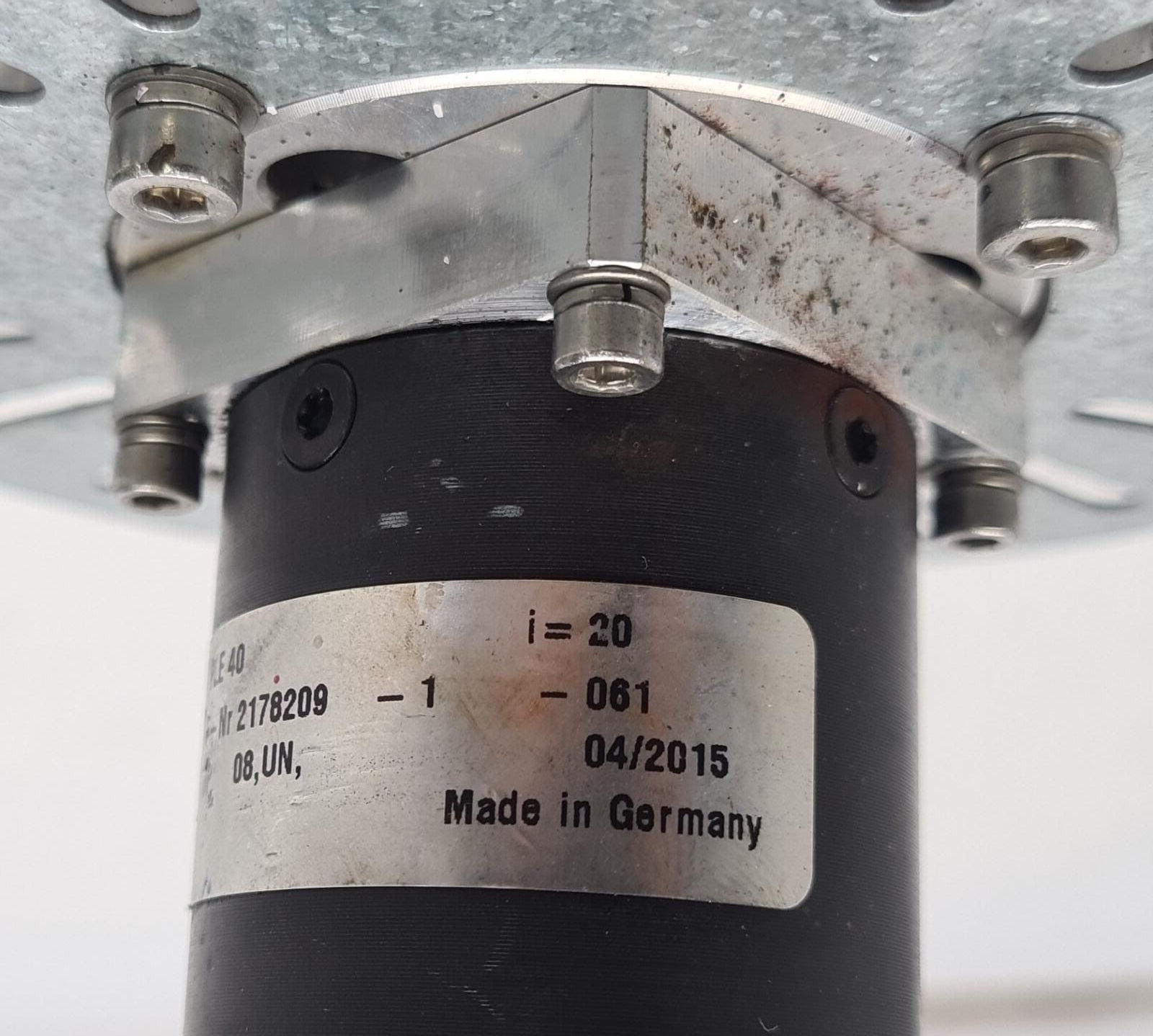 Hysteresis Brake HB-103B1 0110906 24VDC W/ Neugart PLE 40 2178209 i=20