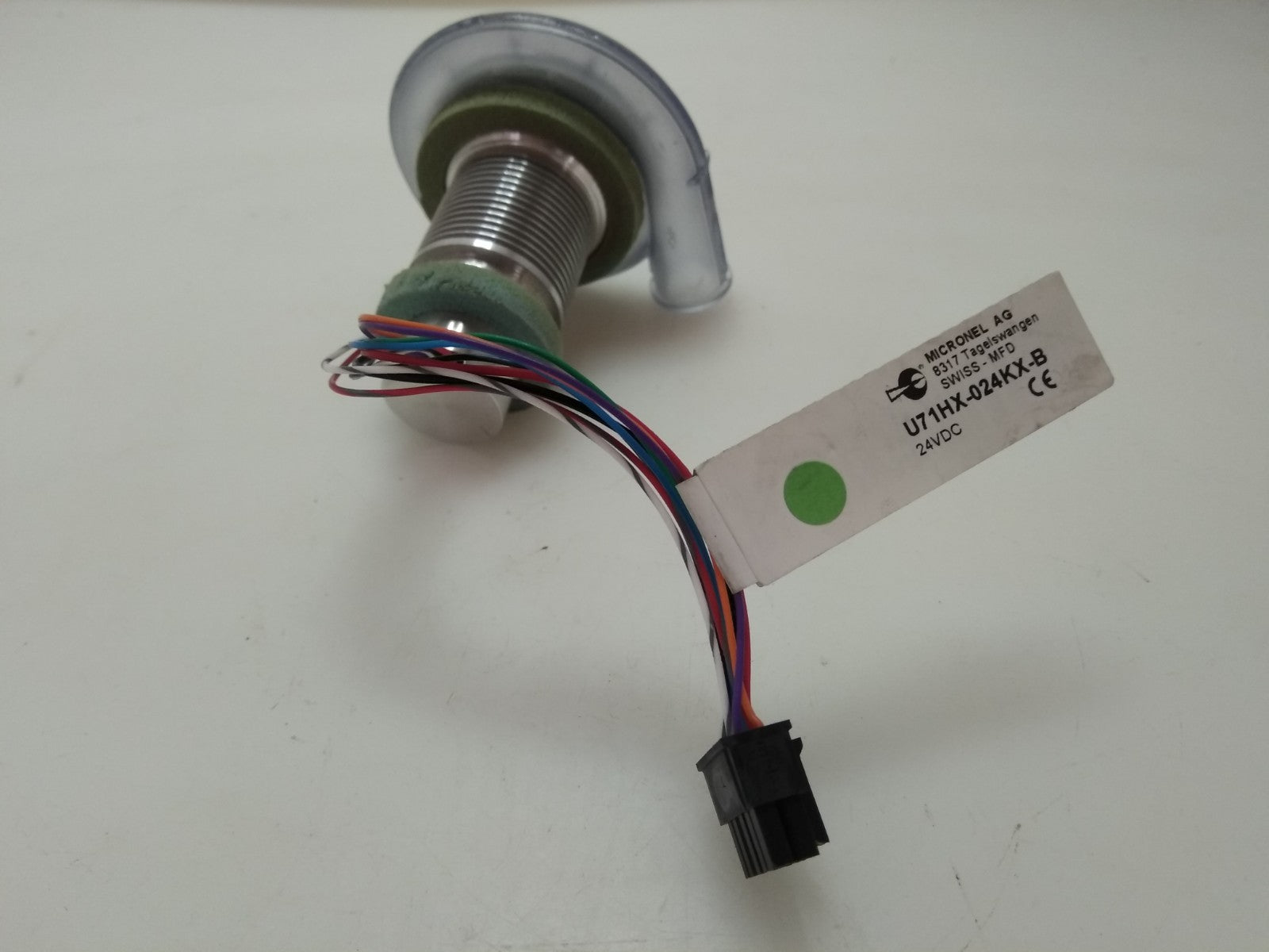 Micronel radial air blower motor assembly view