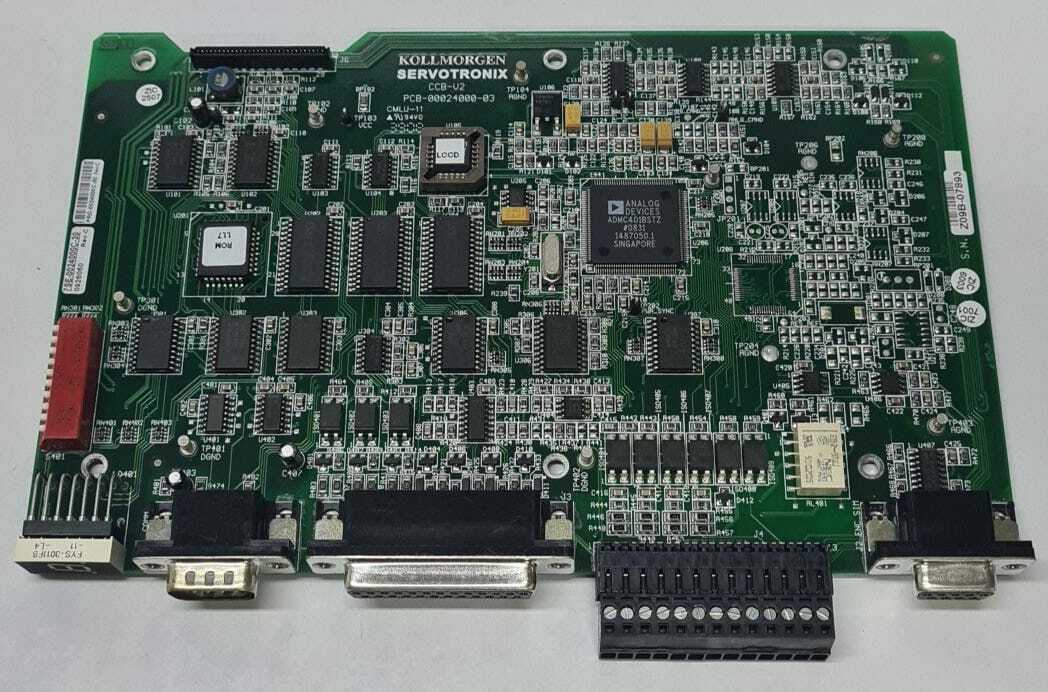 KOLLMORGEN Servotronix CCB-V2 PRD0024000C-30 Rev. C PCB-00024000-03 Board