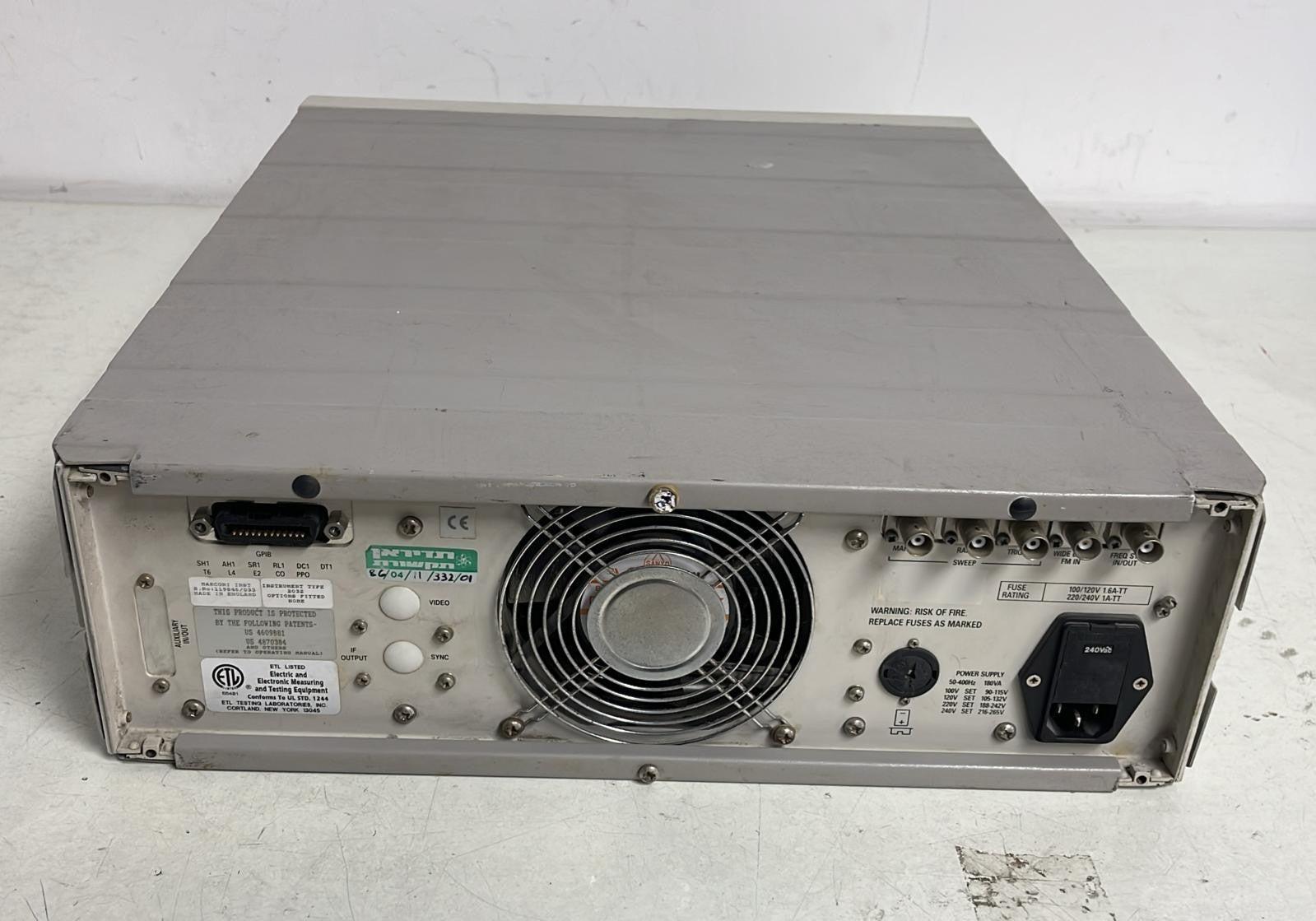 Marconi 2032 Signal Generator 10 kHz- 5.4GHz **AS IS