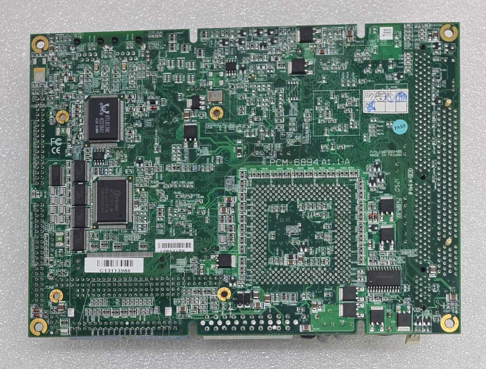 Aaeon PCM-6894 A1.1 Single Board Computer 1907689405 *NO SATA SLOT