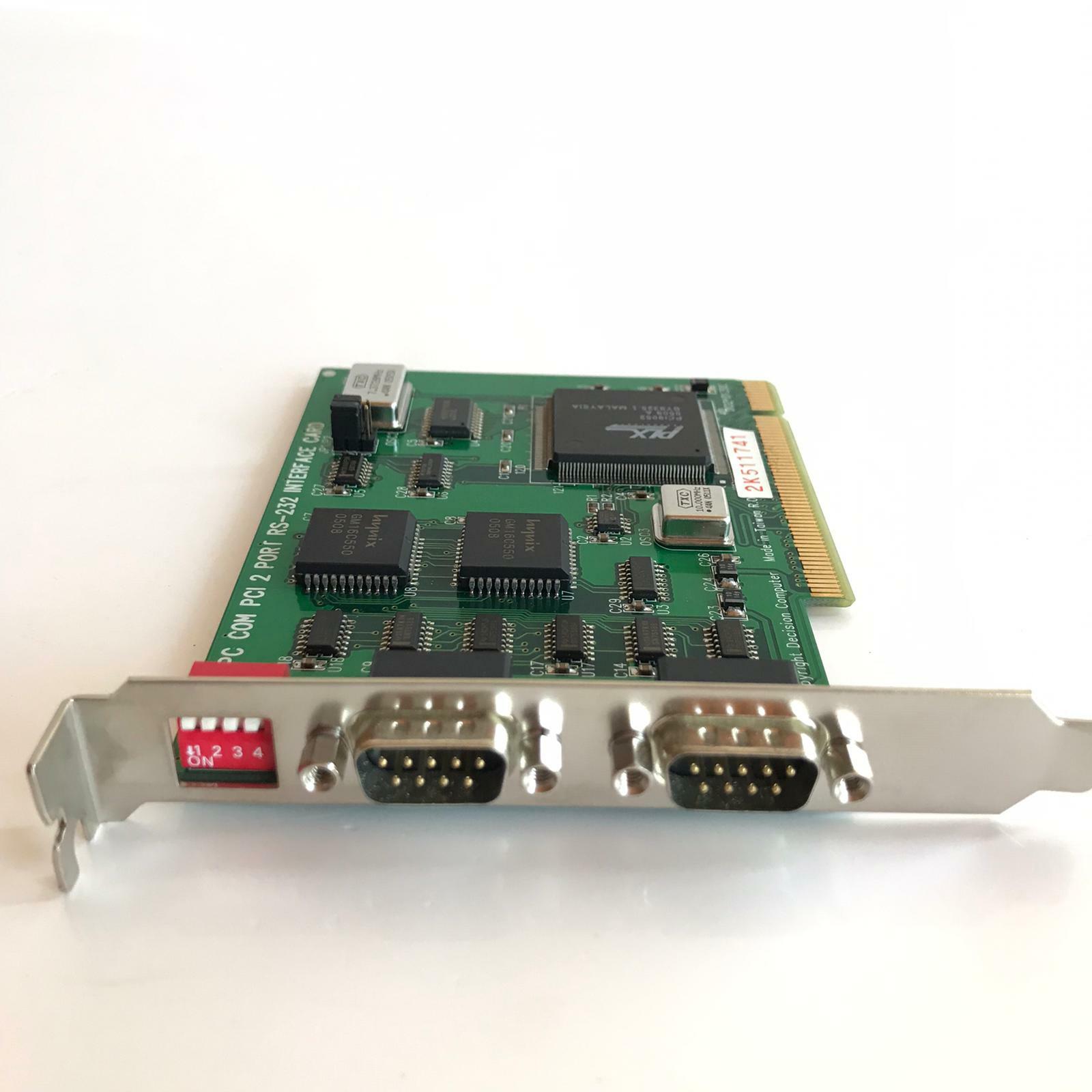 Decision PC Com PCI 2 Port RS-232 Interface Card PCI KODAK CREO PrePress