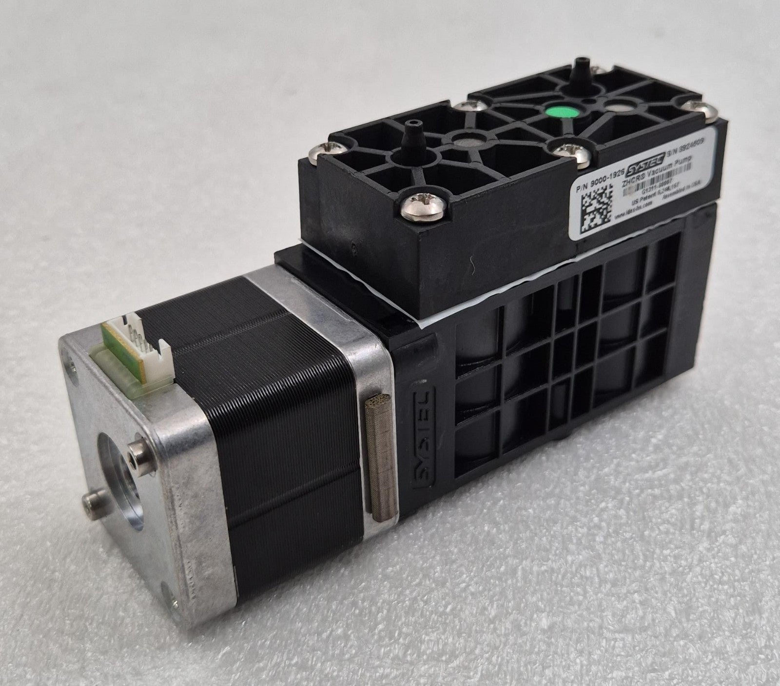 SYSTEC 9000-1926 ZHCR G1311-60007 Vacuum Pump w/ Minebea 5412-0008 Stepper Motor