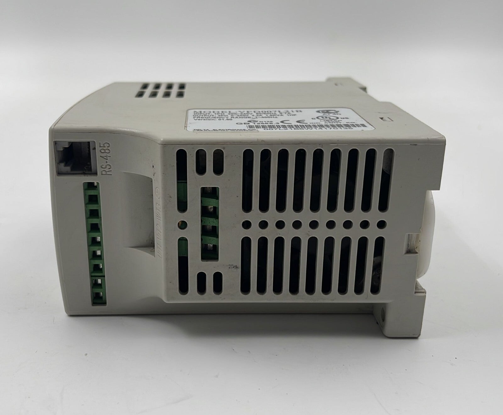 [LOT 3 PCS] DELTA VFD-L 0.75kW 230V 1-PHASE VFD007L21B AC Drive **AS-IS**