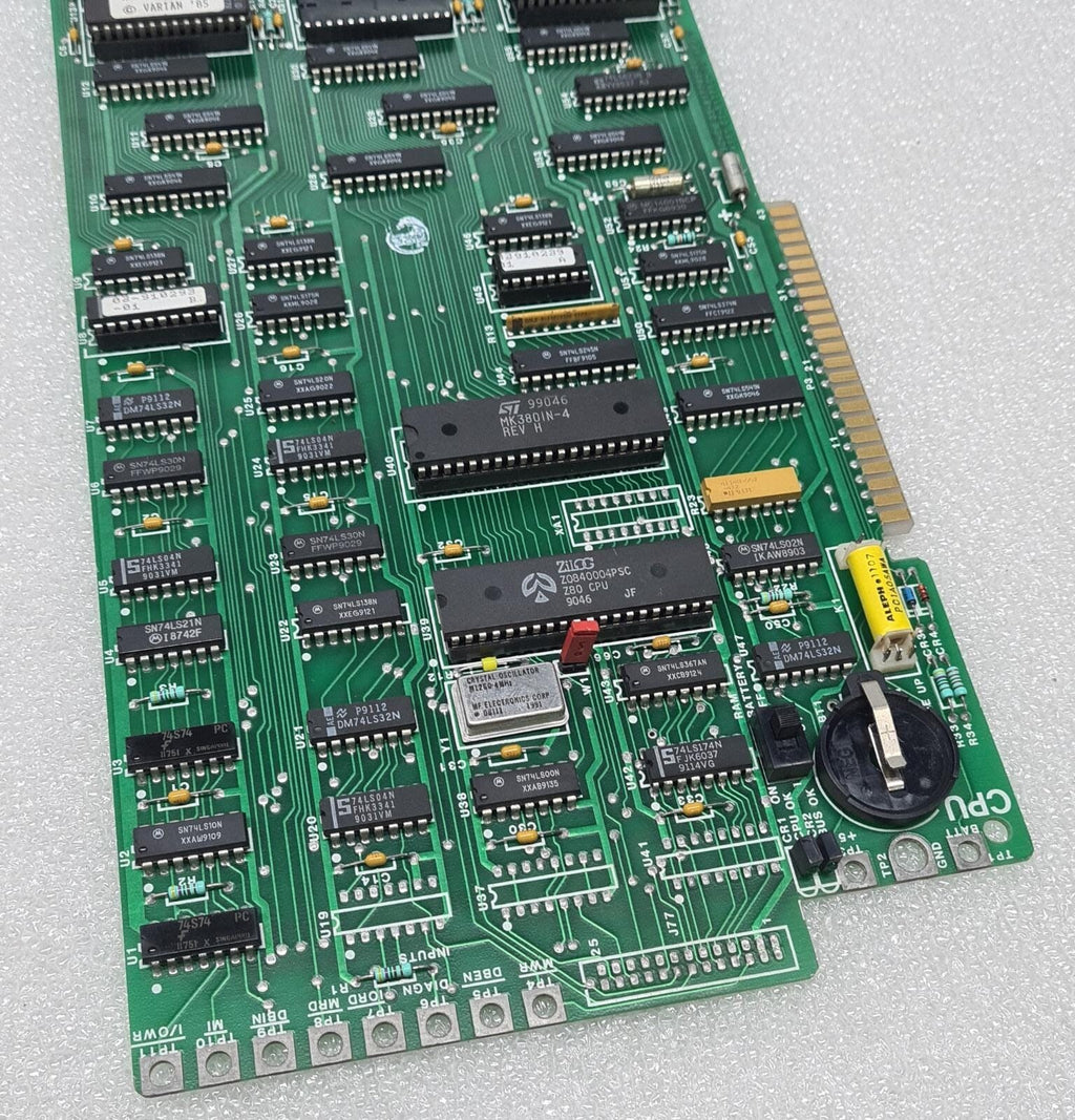 Varian CPU Main Board ASSY 03-917762 SCHEM 03-9177765-00