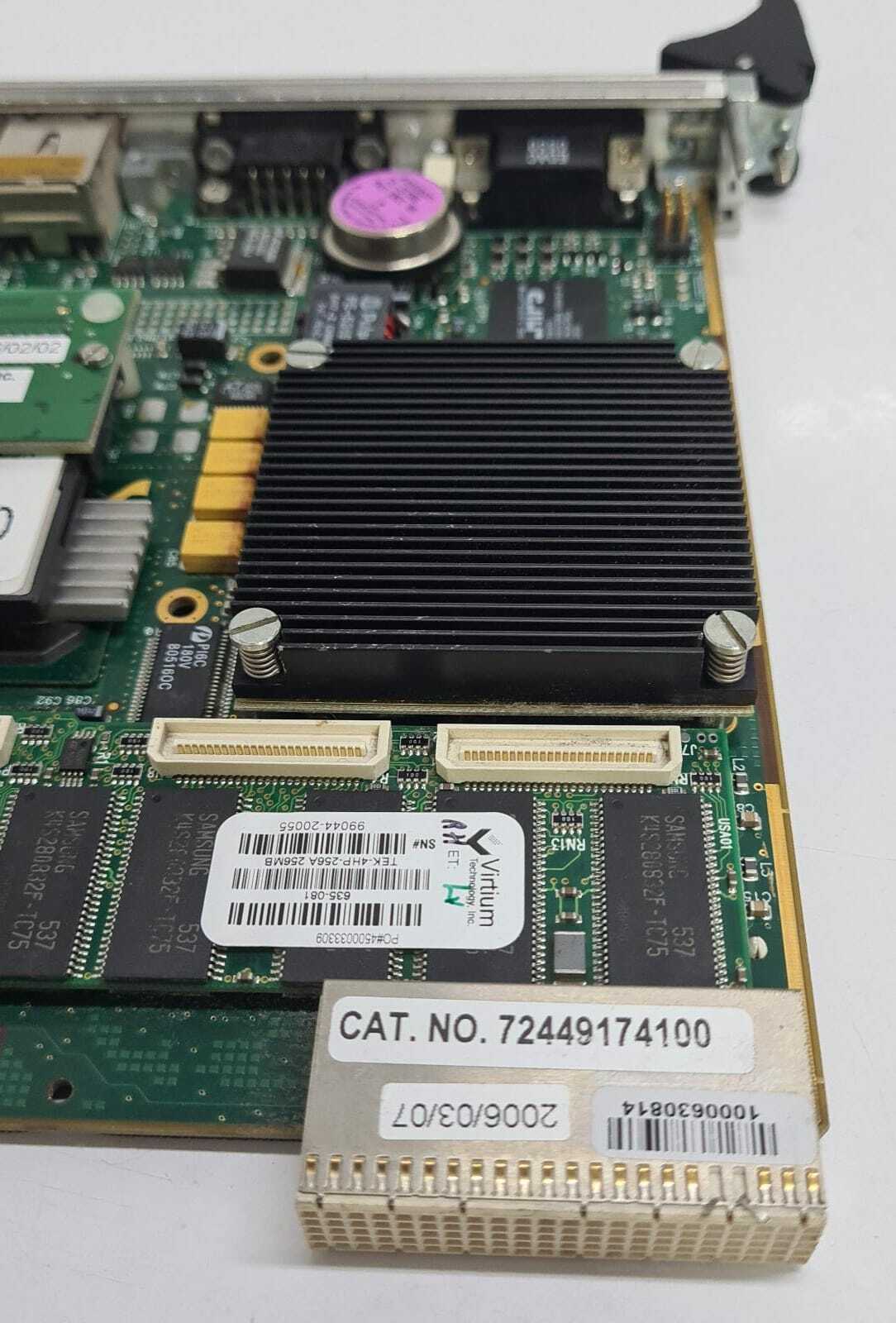 Teknor Kontron cPCI MXP64 CLA ATS Processor Module