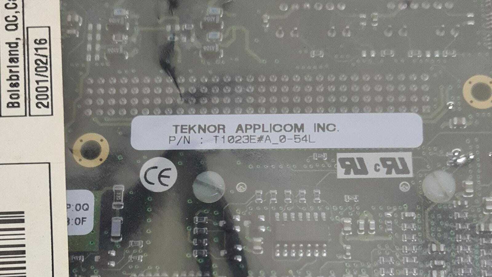 NEW - TEKNOR APPLICOM cPCI MXS T1023E#A_0-54L T069_1 CPU BOARD