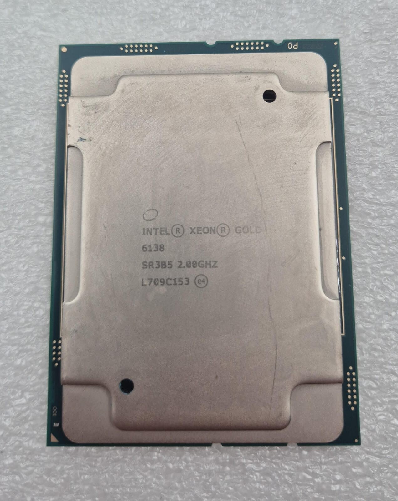 [LOT 2 PCS] Intel Xeon Gold 6138 SR3B5 2.00GHz LGA3647 20-Core CPU Processor
