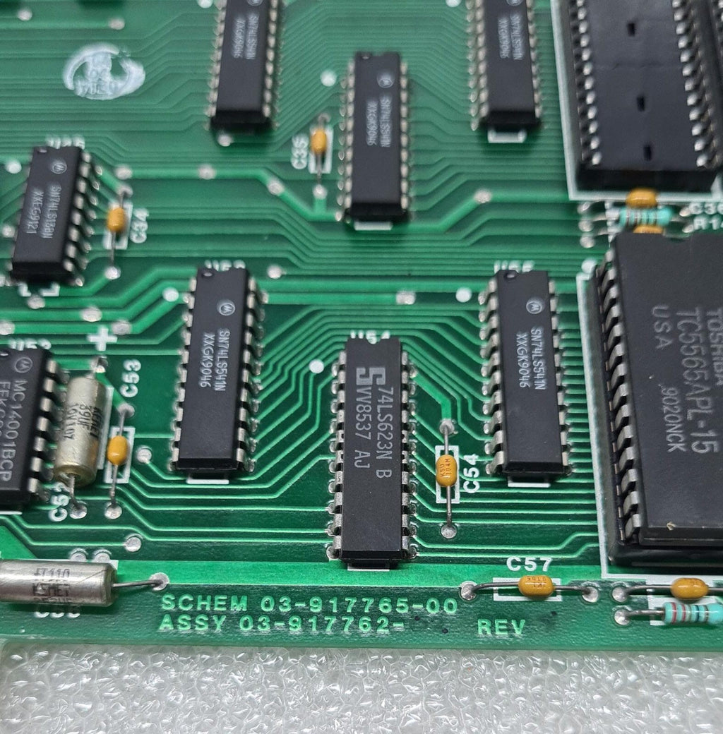 Varian CPU Main Board ASSY 03-917762 SCHEM 03-9177765-00