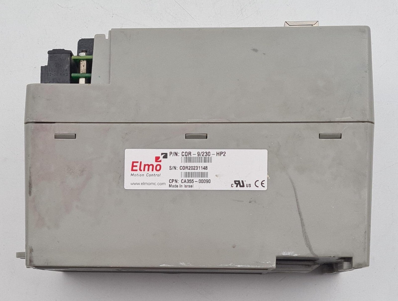 Elmo Motion Control COR-9/230-HP2 Servo Drive Controller CA355-00090 - FOR PARTS