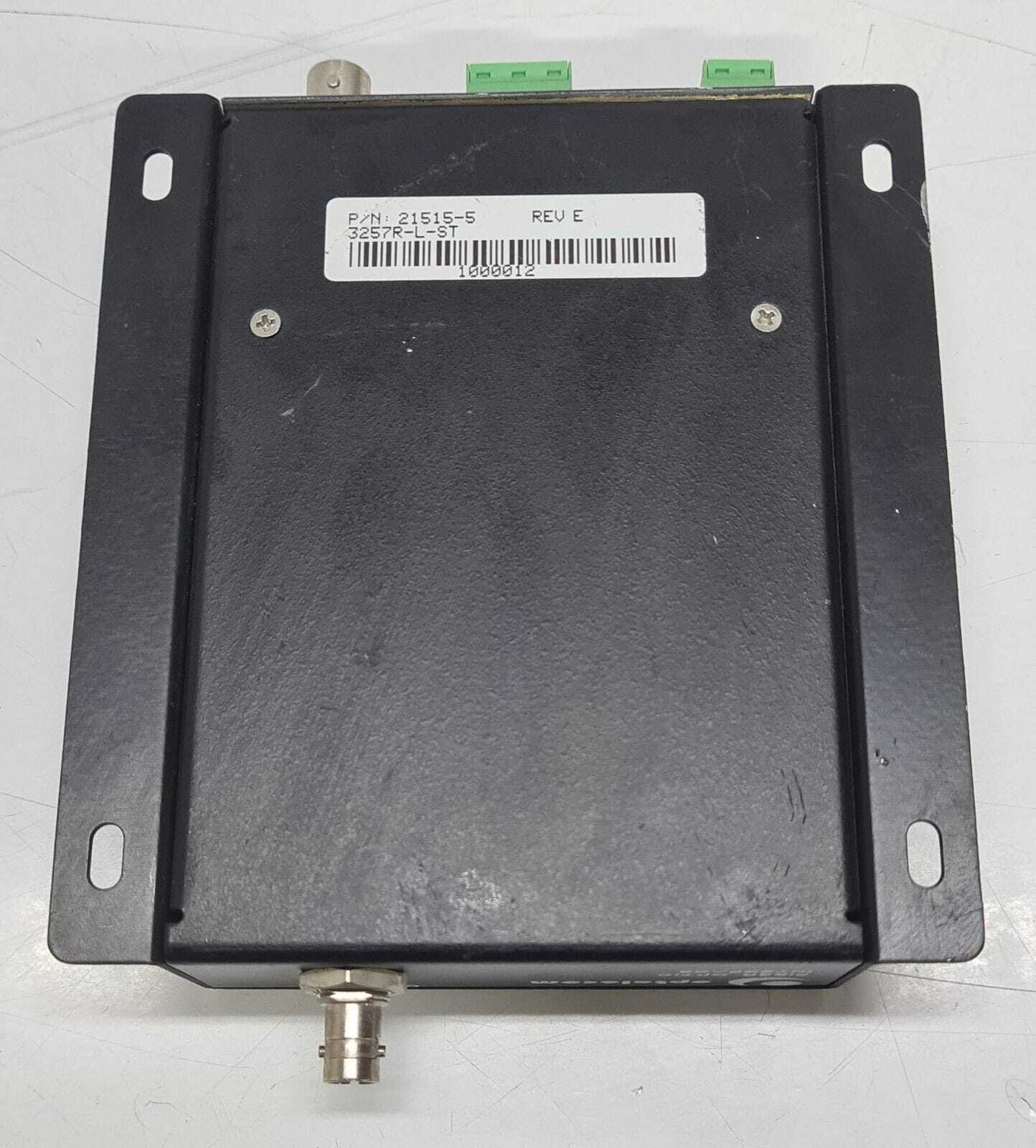 Optelecom 21515-5 REV E Audio Video Receiver Fiber Optic Interface