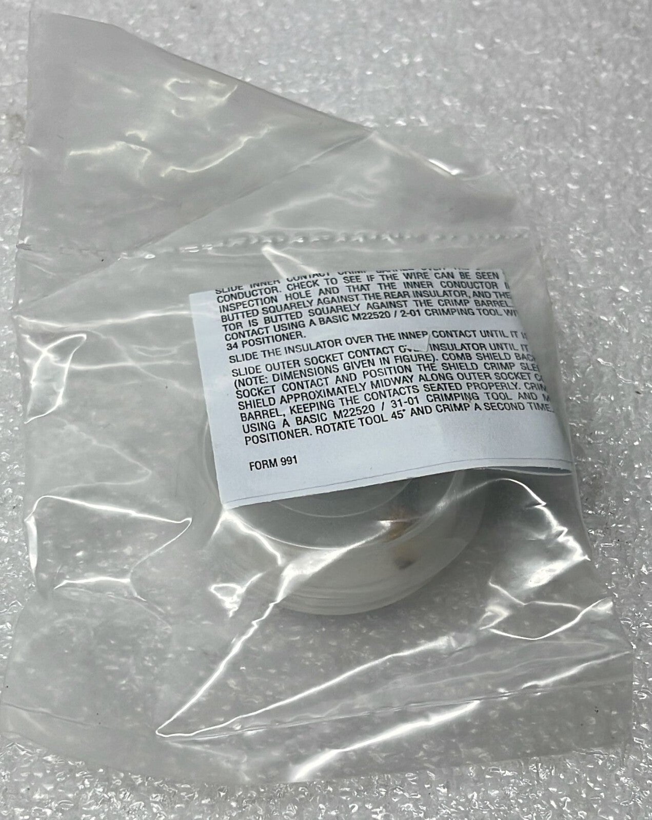 [LOT 5] NEW Sealed - DEUTSCH MIL SPEC CONNECTOR 12 SHLD SOCKET 6162-217-1277