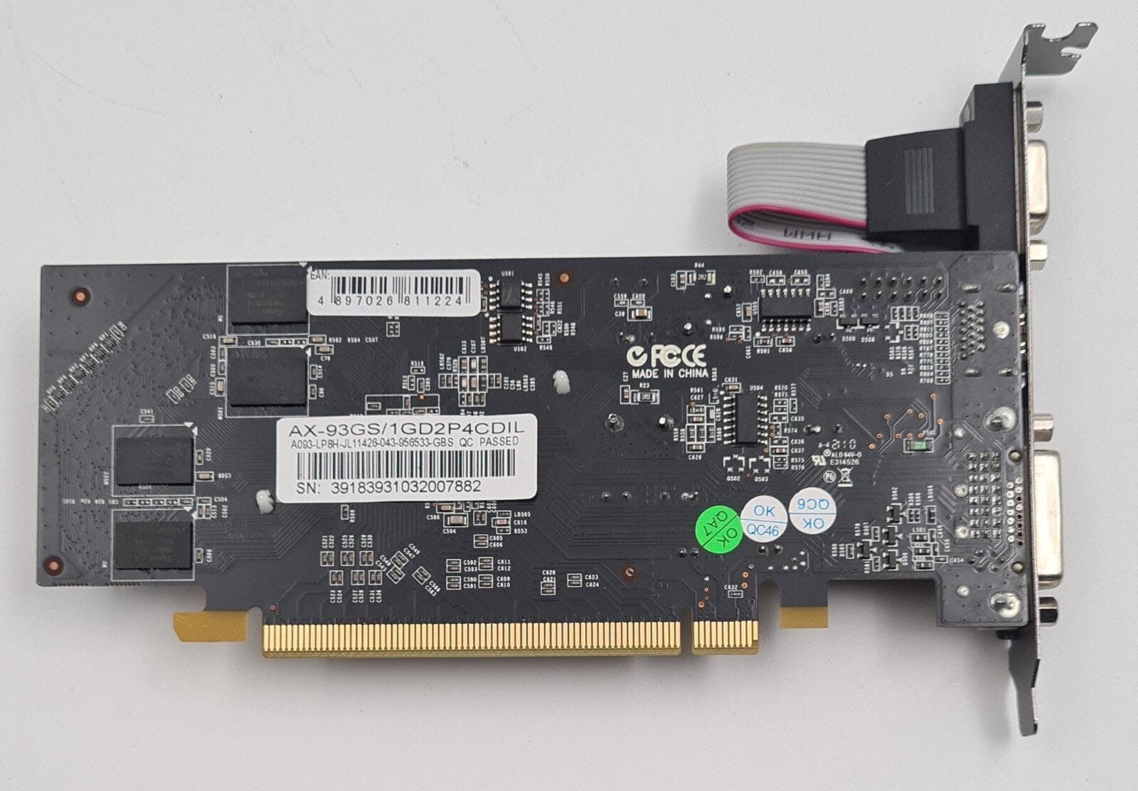 NEW - Axle3 Nvidia GeForce 9300GS 1GB DDR2 PCI-E CRT DVI HDCP HDMI Video Card