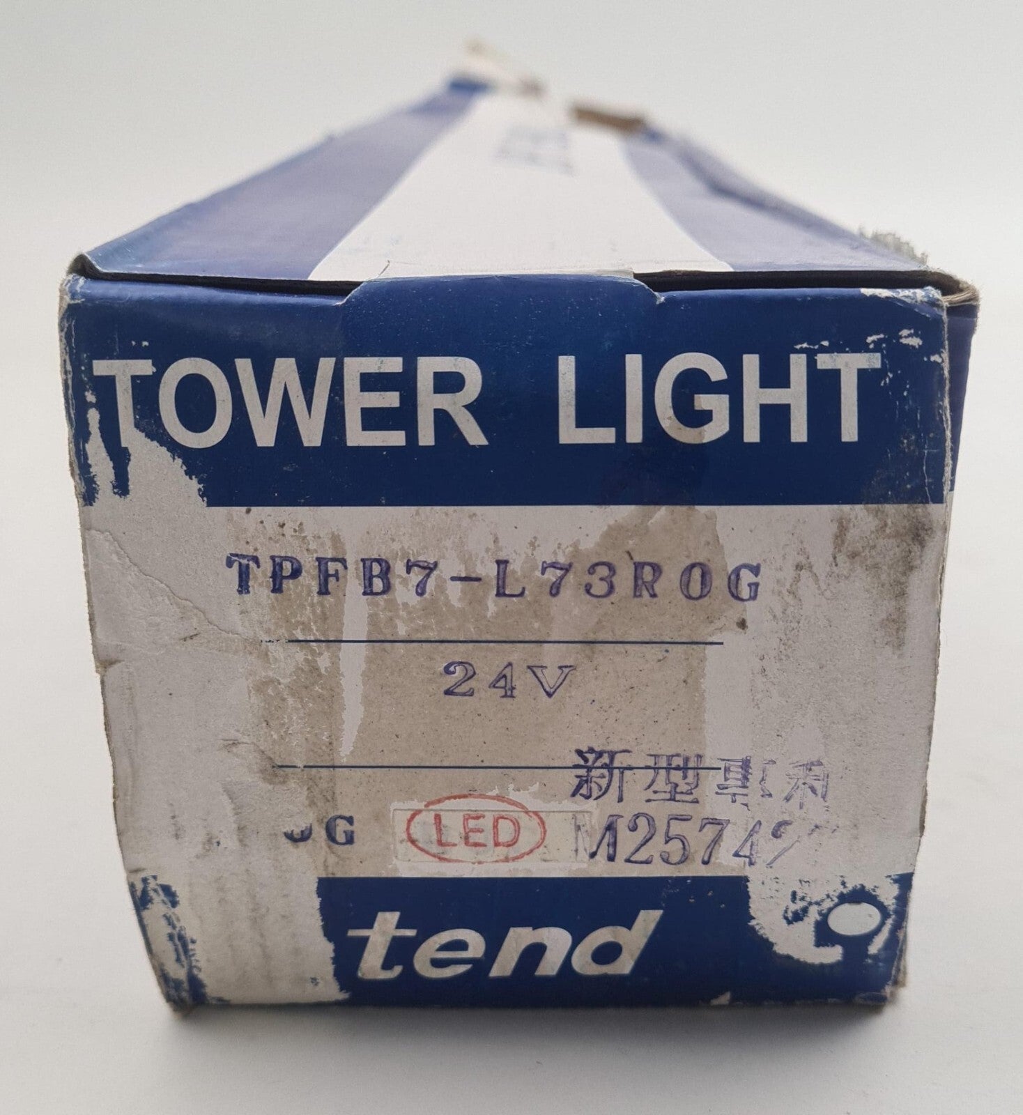 NEW - Tend TOWER LIGHT TPFB7-7 TPFB7-L73R0G 3-Color LED 24V Warning Signal Alarm