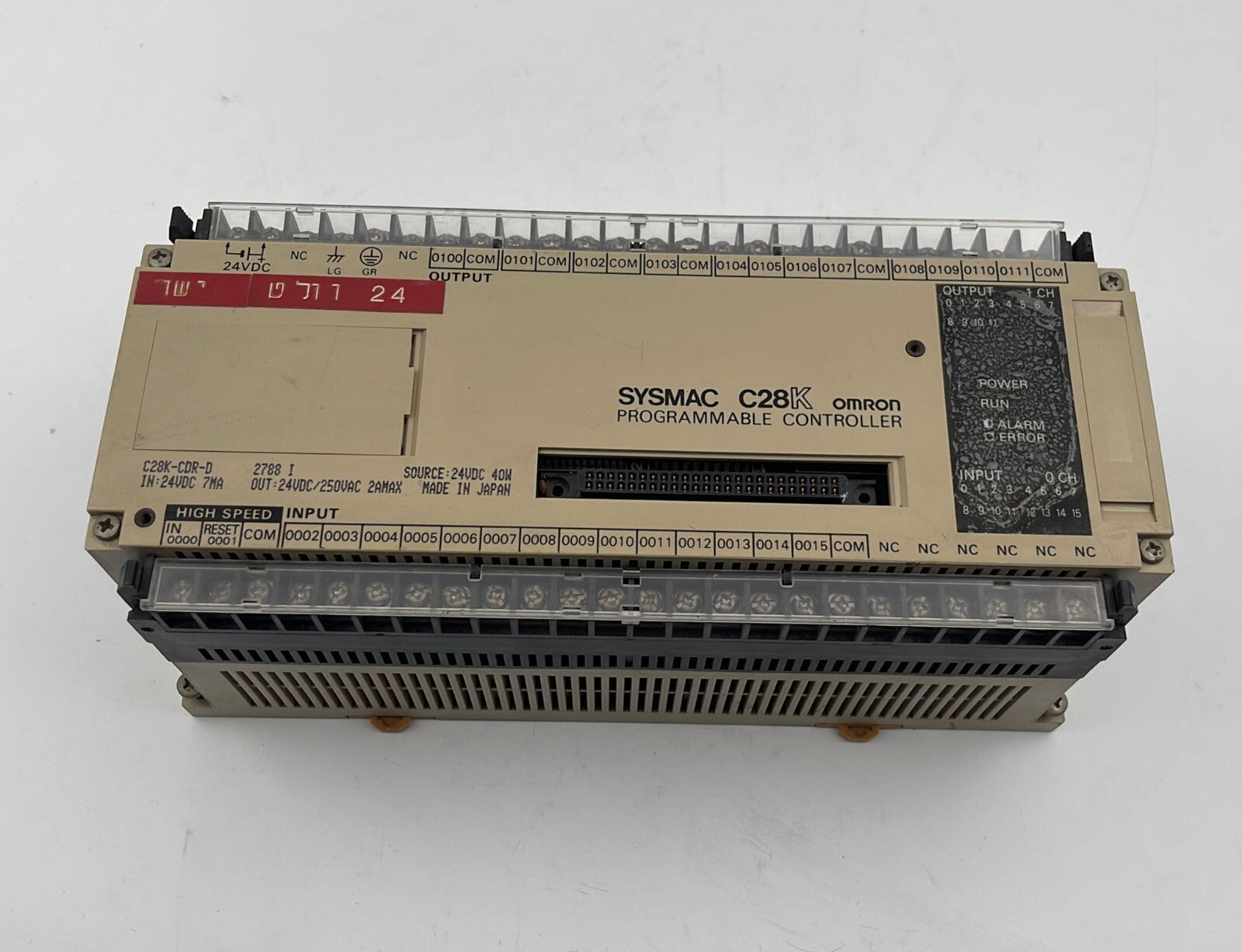 OMRON SYSMAC C28K PLC Programmable Controller C28K-CDR-D