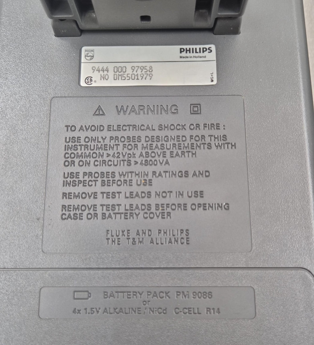 [LOT 2 PCS] PHILIPS FLUKE 97 50MHz SCOPEMETER 9444 000 97958 **FOR PARTS**