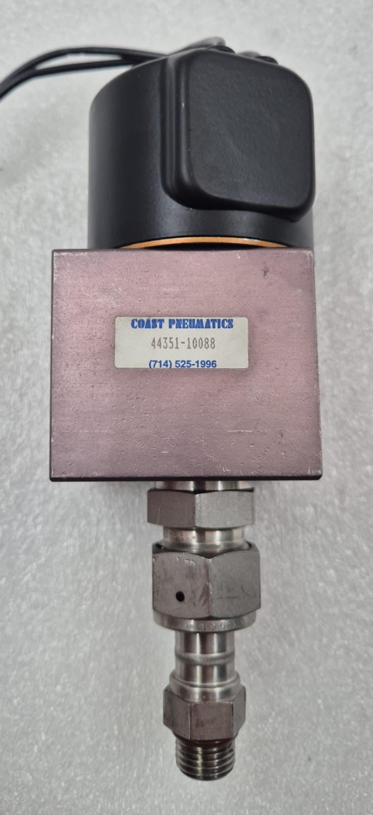 PETER PAUL 72X00021GV Oil Return Solenoid Valve 1/2 ORIFICE 120V 18W