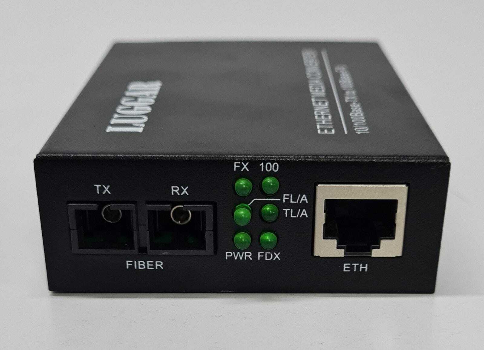 LUGGAR LU- MC100- SC Ethernet Media Converter