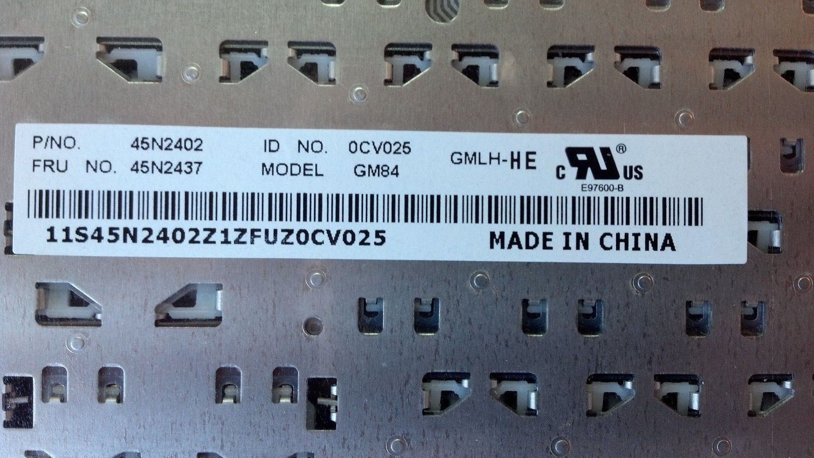 IBM New Keyboard For Lenovo ThinkPad L410 L412 L510 L512 SL410 SL510 English Heb