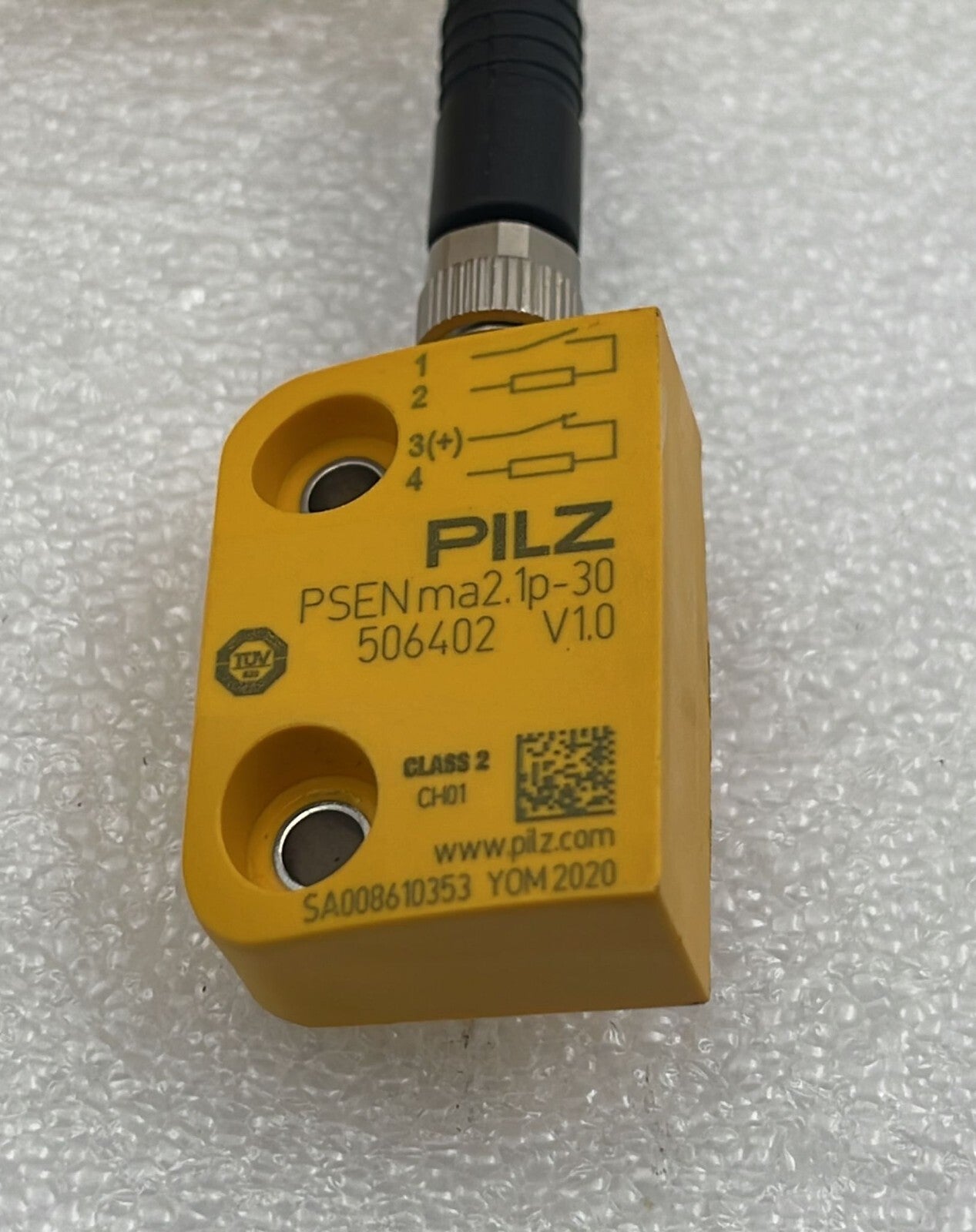 [LOT OF 3] PILZ PSEN ma2.1p-30 506402 V1.0 Magnetic Safety Switch 30V 10W