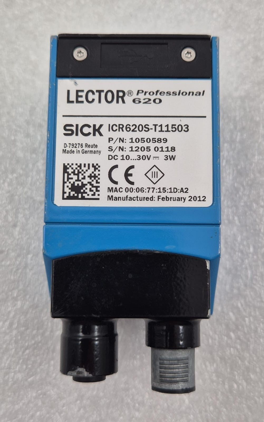 SICK Lector Professional 620 ICR620S-T11503 Image-Based Code Reader 1050589
