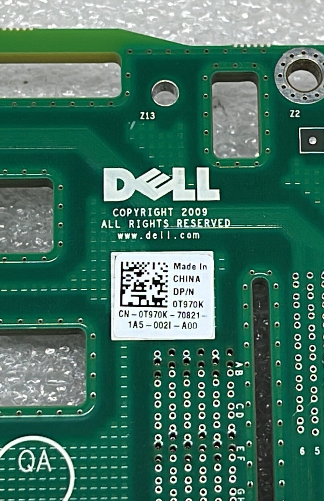 Dell Backplane Board 0T970K PowerVault Controller