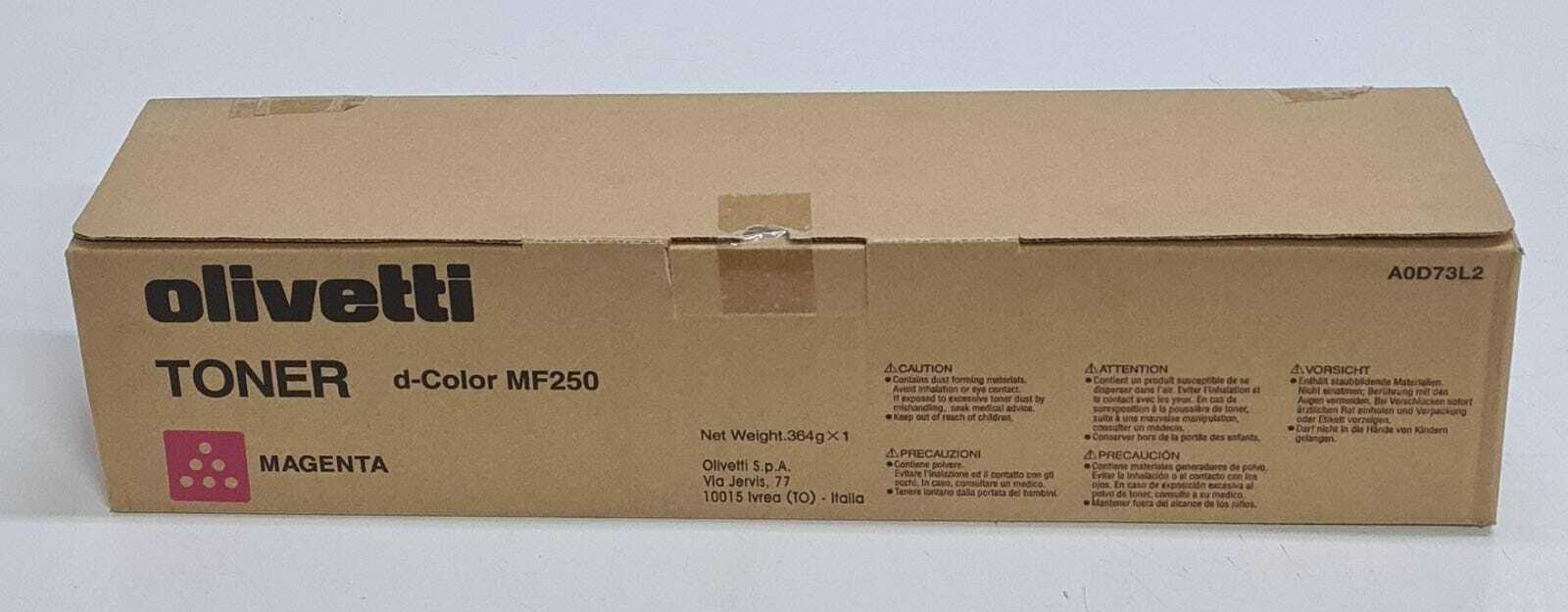 Olivetti Toner d-Color MF250 / MF20I Plus MAGENTA B0729 A0D73L2