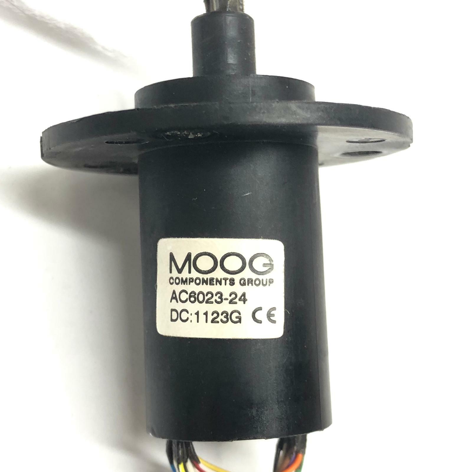 Moog AC6023-24 Compact Slip Ring Capsule Cable Turn Engine Part
