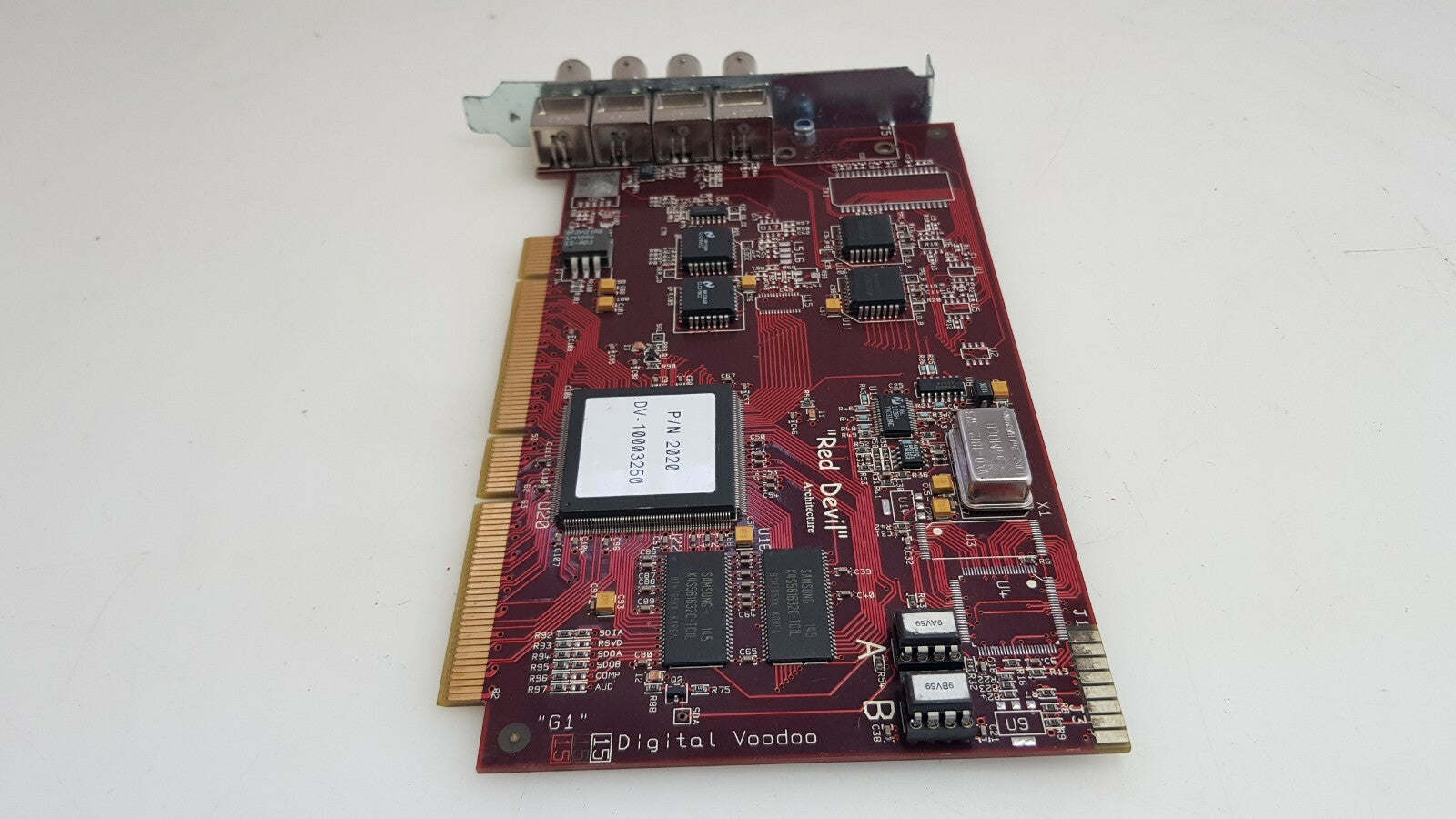 Digital Voodoo DV-10003250 2020 Red Devil Bnc Security Video Capture Card