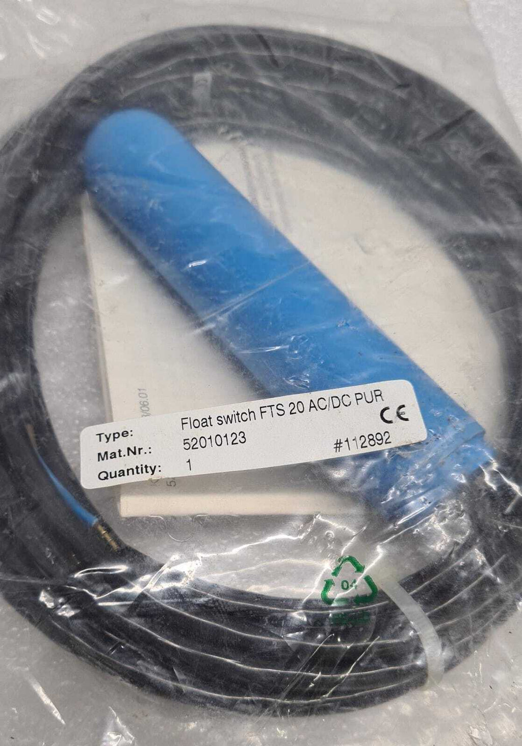 **NEW** Endress+Hauser Schwimmschalter FTS20 Float Switch AC/DC PUR 52010123