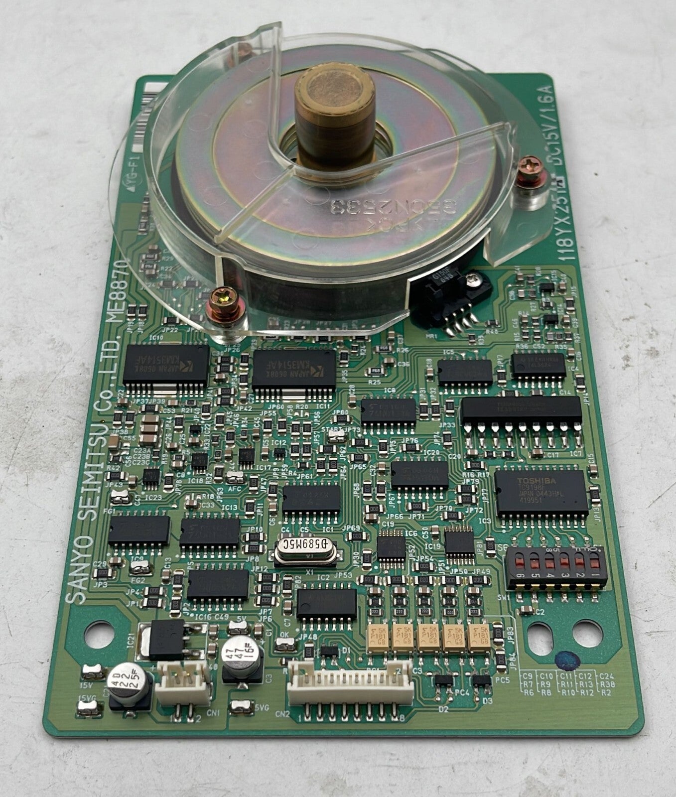 FujiFilm 118YX251A DC15V / 1.6A SANYO ME8870 PCB Circuit Board  from XG5000