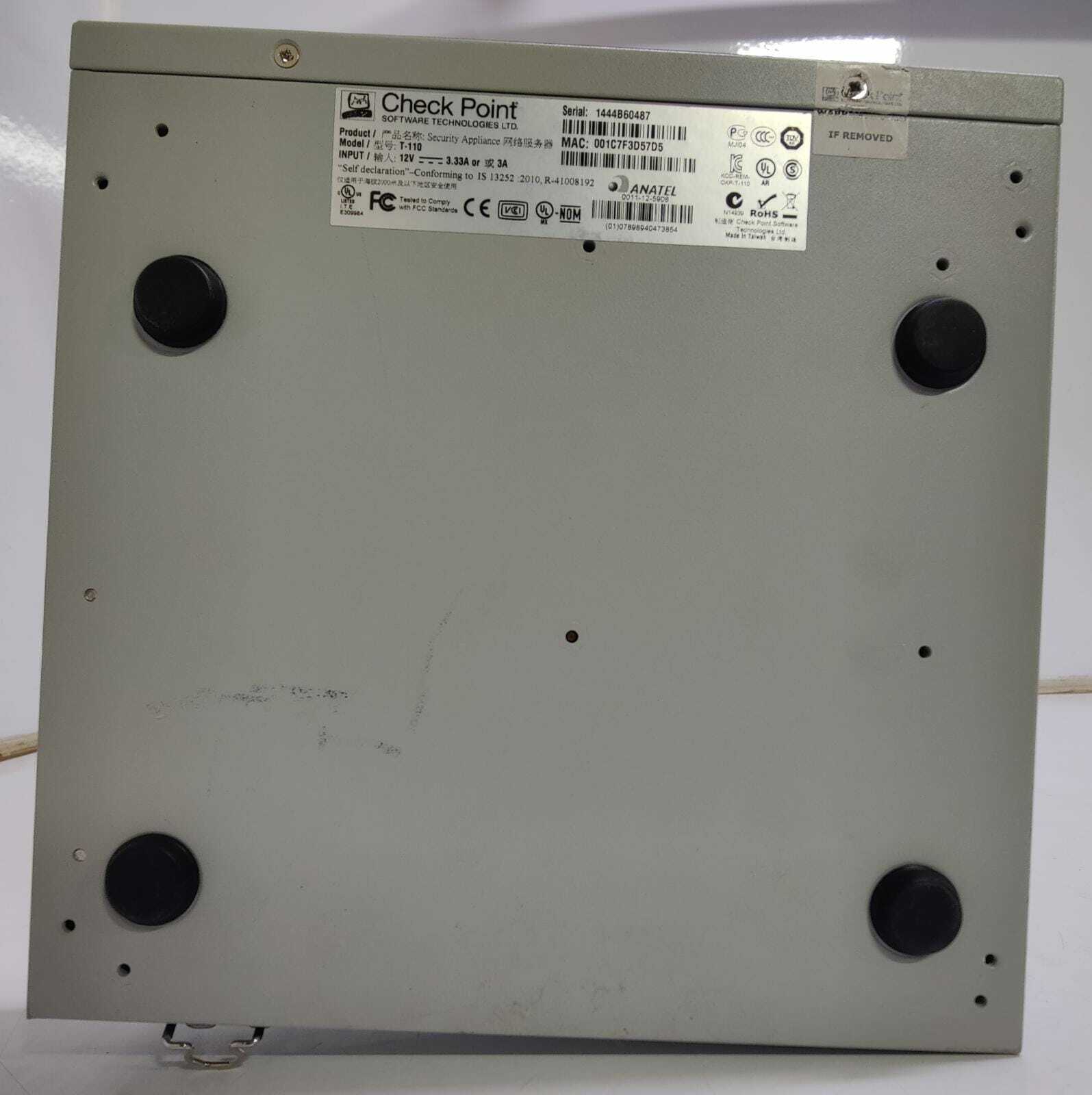 Check Point T-110 6-Port Gigabit Security Appliance Firewall