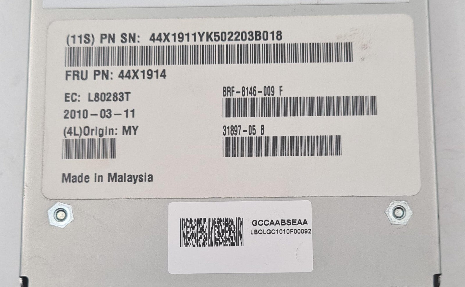 QLogic 20-Port 8Gb SAN Switch Module for IBM BladeCenter FRU PN 44X1914