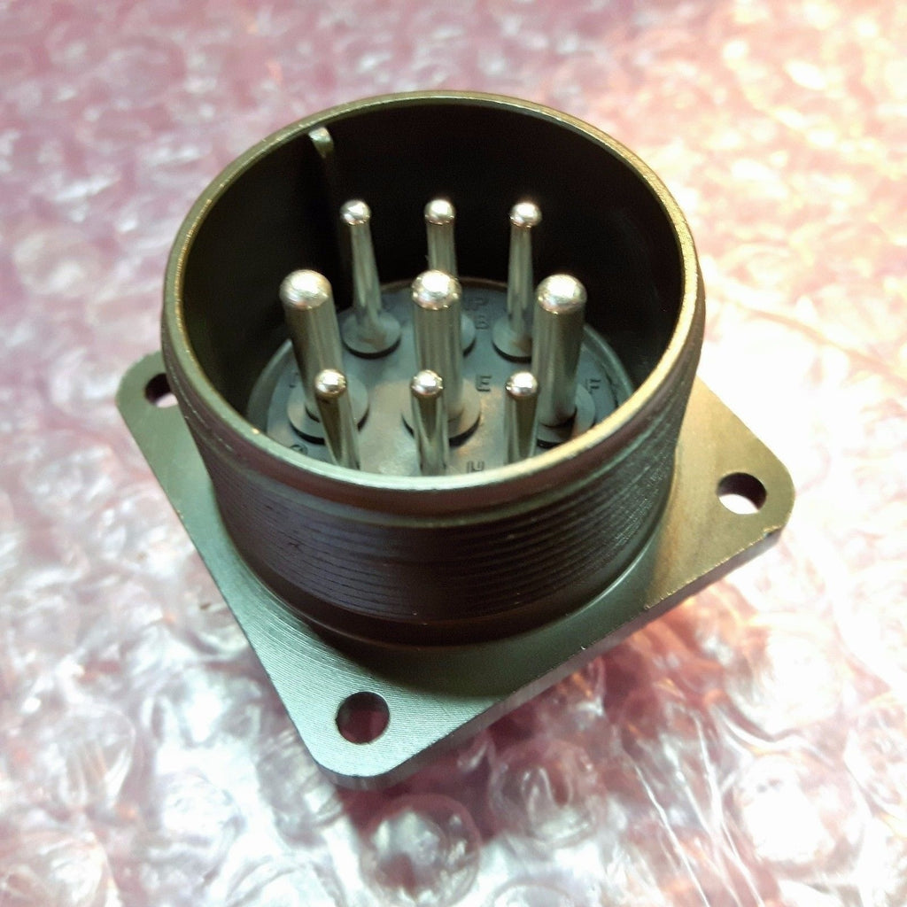 KUKDONG MS3102A 24-11PW Mil Spec 9 Pin Panel Mount Connector