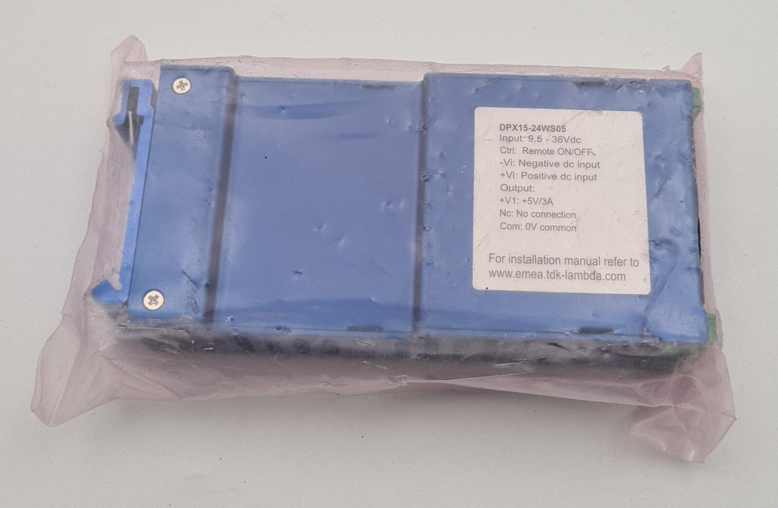 TDK-Lambda DPX15 DC-DC CONVERTER DPX-15-48WS-05 YGBL 1524S05W