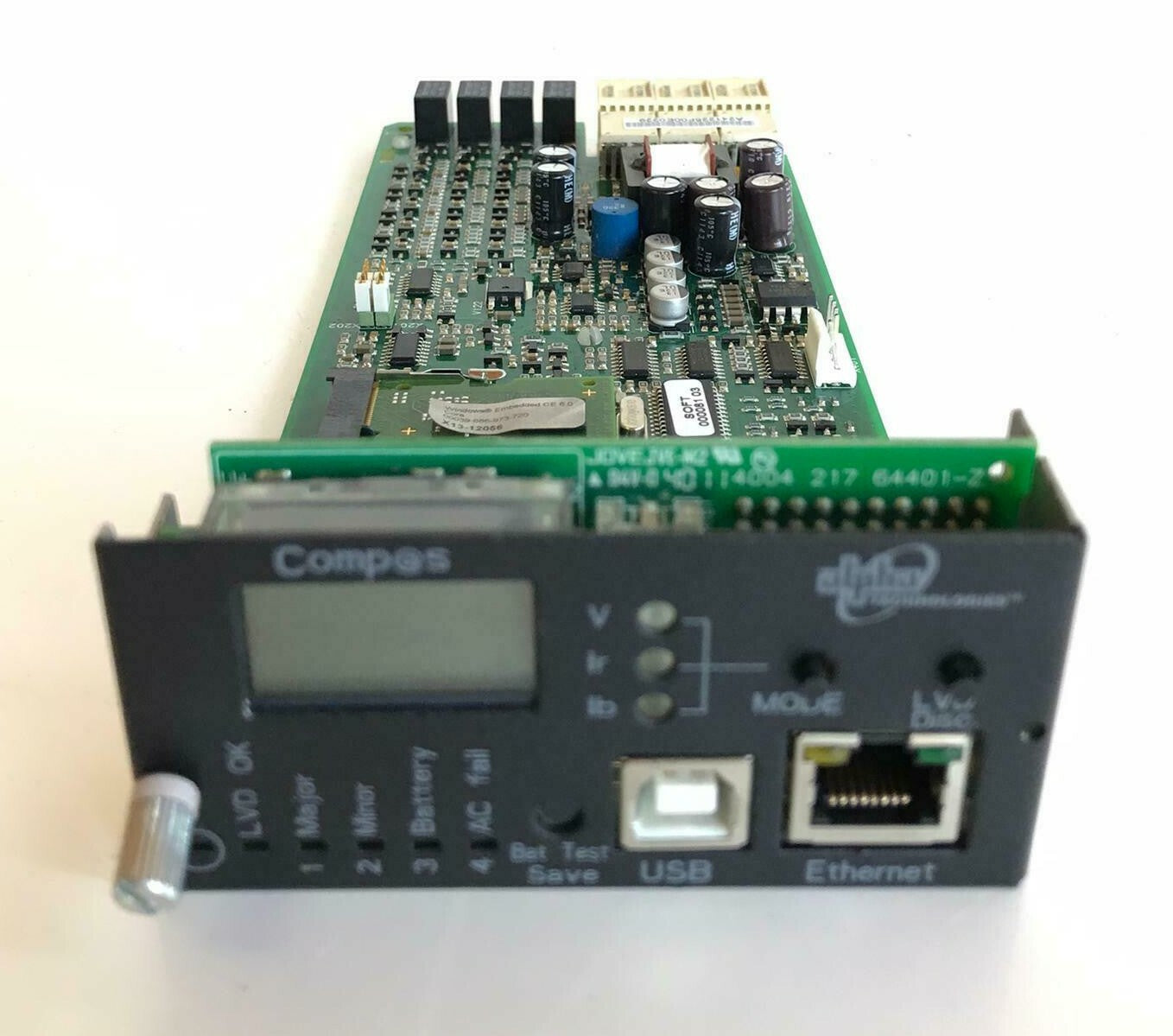 Alpha Technologies Compas controller 1U For Cisco CAPTIN300 With Disp mcu0348m4