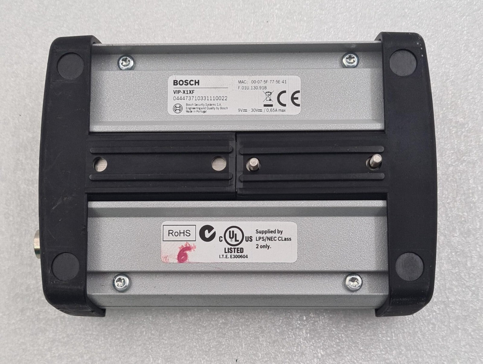 BOSCH VIP-X1XF Single Channel Video Encoder 12V 0.3A