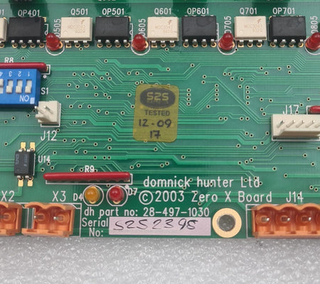 Domnick Hunter Zero X 28-497-1030 control board for Parker hydrogen generator