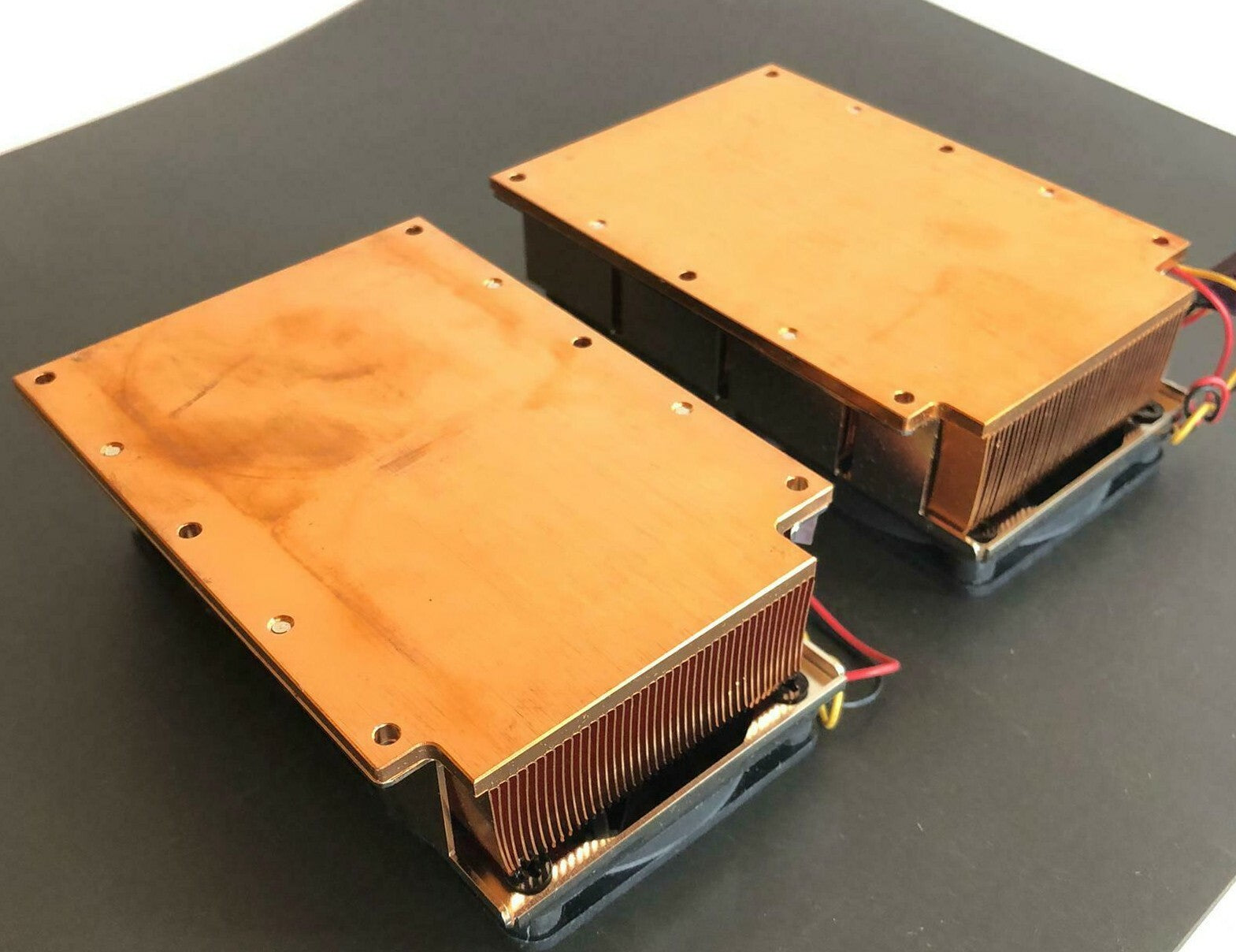 CREO PEAK7220VL2G(LF) PEAK-7220 SBC Heatsink & Fans for Nexcom *Pair*