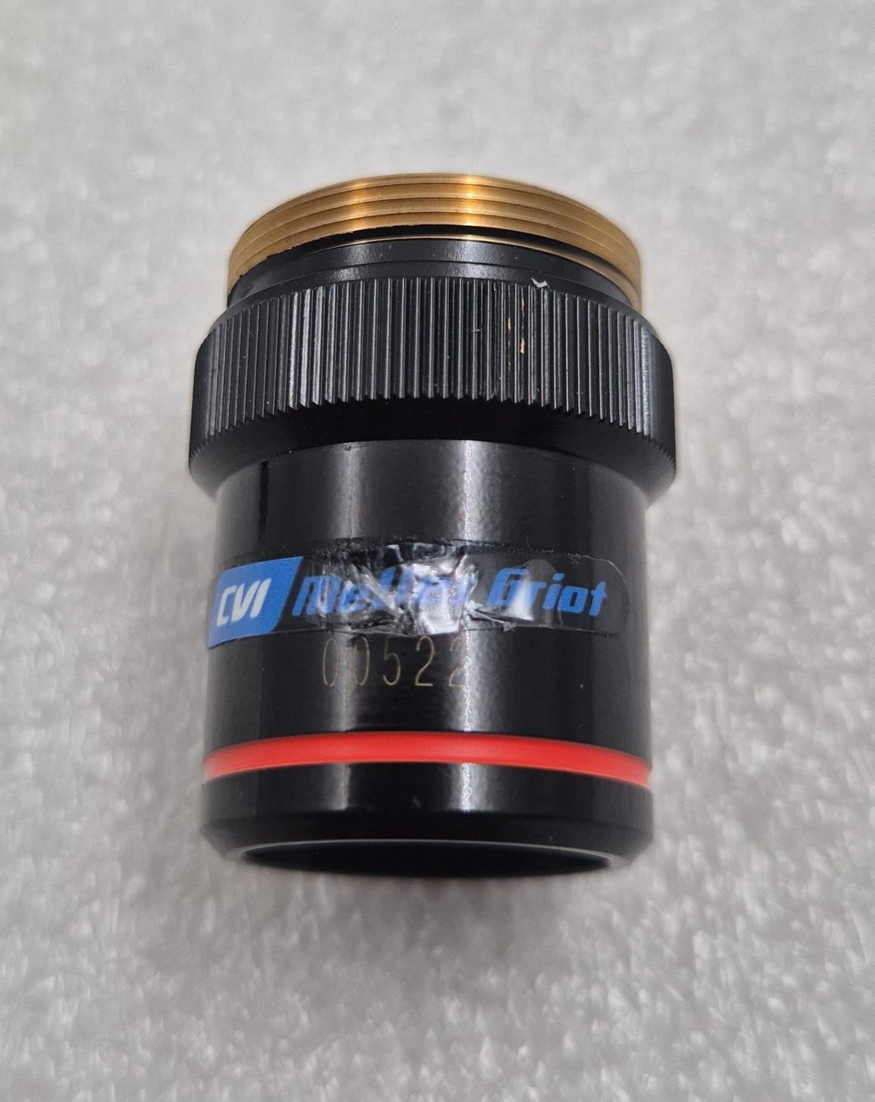 **NEW** MELLES GRIOT 160/0.17 6.3/0.20 Microscope Objective Lens