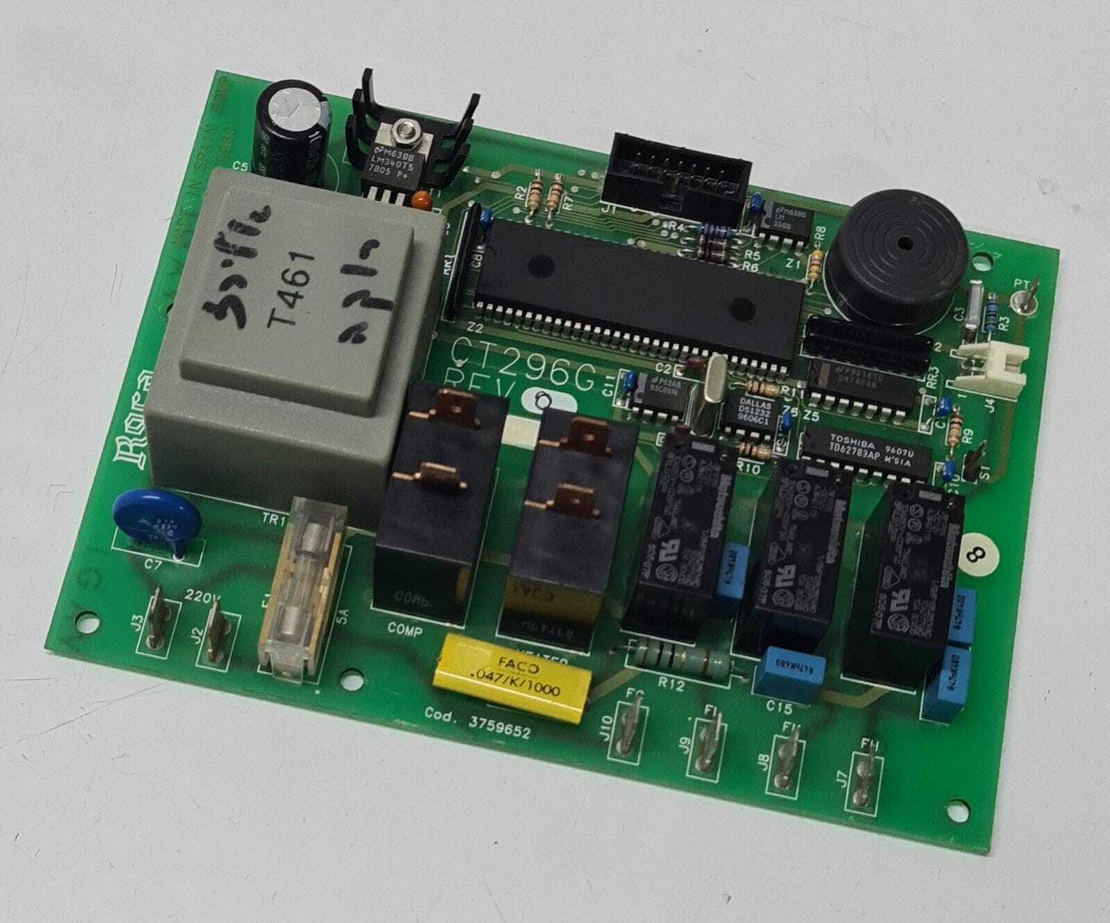 ROCA CT296G REV 0 cod. 3759652 Air Conditioning A/C Control Panel