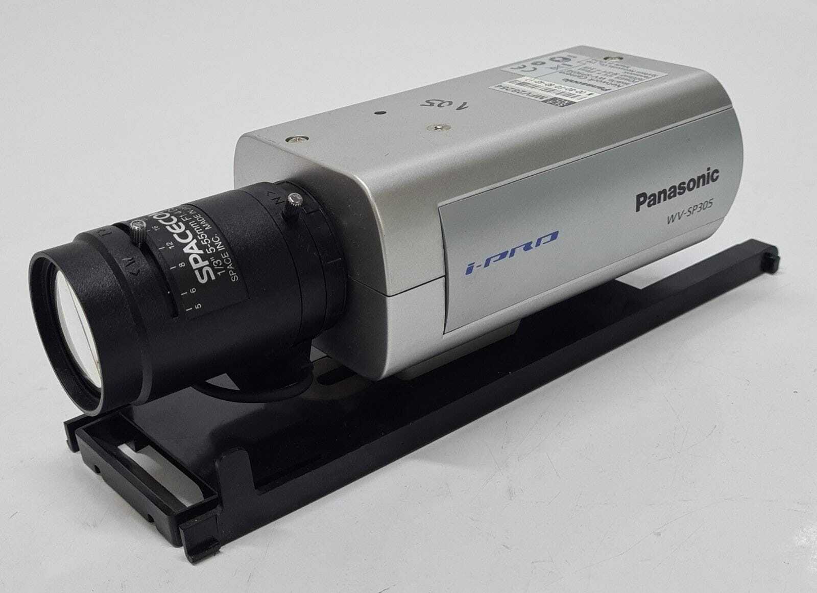 Panasonic Network Camera WV-SP305E i PRD w/ Spacecom Lens & Chassis