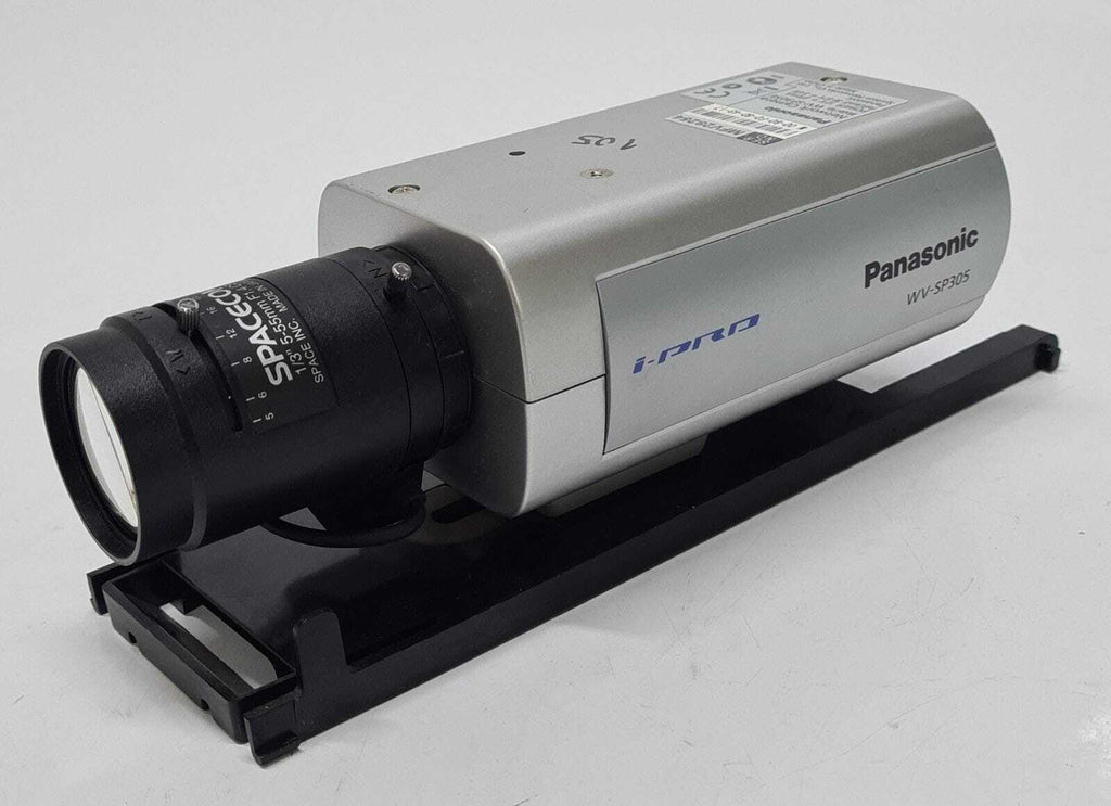 Panasonic Network Camera WV-SP305E i PRD w/ Spacecom Lens & Chassis